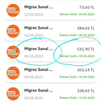 Migros Money Pay Ödenmiş Borcumu, Ödenmemiş Olarak Gösteriyor!