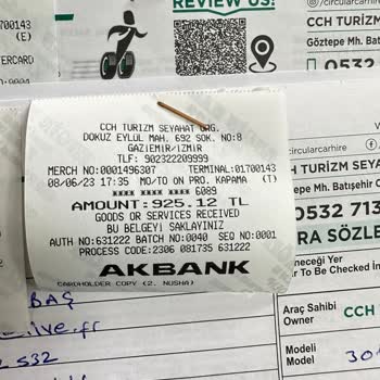 Circular Car Hire Dikkat! İnsanları Suistimal Ediyorlar!