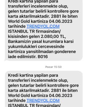 Yapı Kredi Bankası Kredi Kartı Limit Aşımı