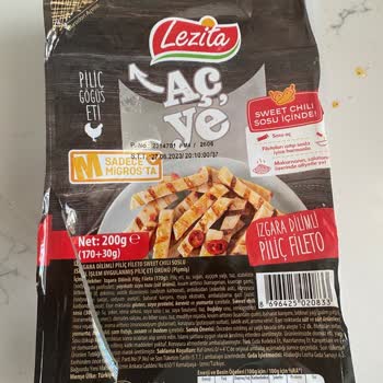 Lezita Izgara Dilimli Piliç Fileto Küflü Ürün