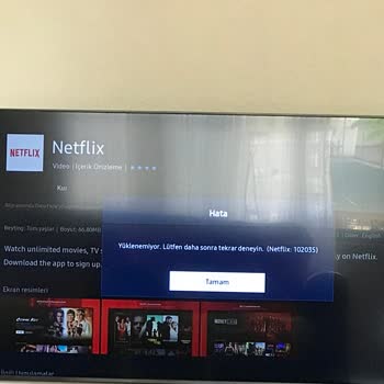 Samsung Apps Sorunu (Netflix)