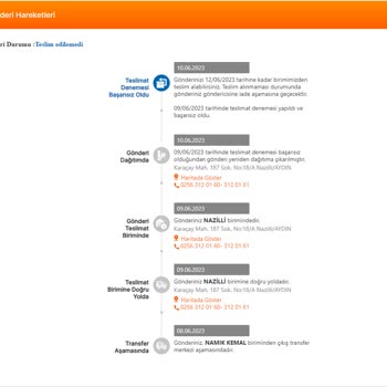 MNG Kargo "Teslimat Denemesi Başarısız Oldu" Yalanı