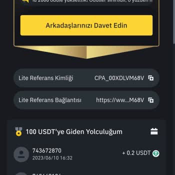 Binance Lite Referans Yalanı