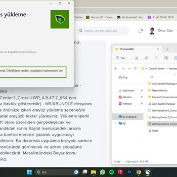 Monster Notebook Control Center Çalışmıyor.