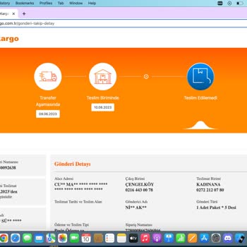 MNG Kargo Kadınana Şubesi Kargo Dağıtmıyor!