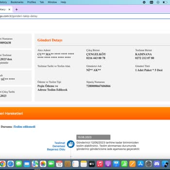 MNG Kargo Kadınana Şubesi Kargo Dağıtmıyor!