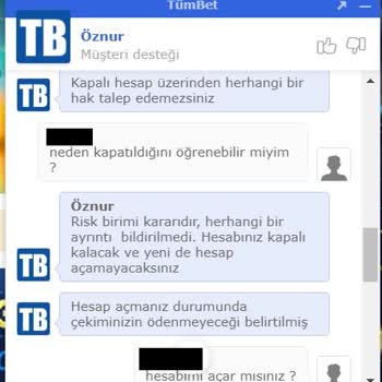 Tümbet Parama El Koydu Ve Hesabımı Kapattı.