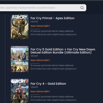Voidu Üzerinden Ubisoft Oyunu Alacaksanız Okuyun