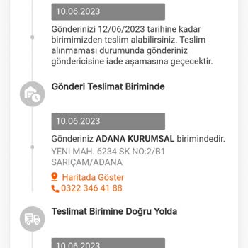 MNG Kargo Şirketi Adana Bölge Müdürlüğü Kargomu Dağıtıma