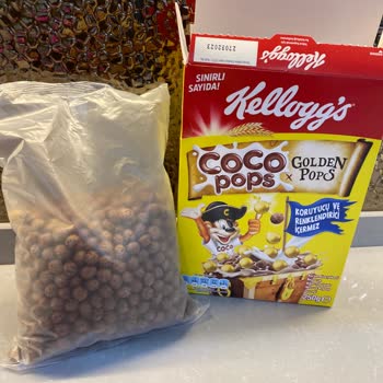 Kellogg's Paket İçeriği Değişik