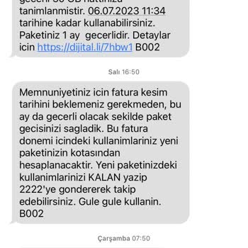 Turkcell Fazladan Ücret Talep Ediliyor