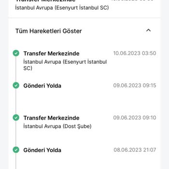 Trendyol Express Teslimat Sorunu