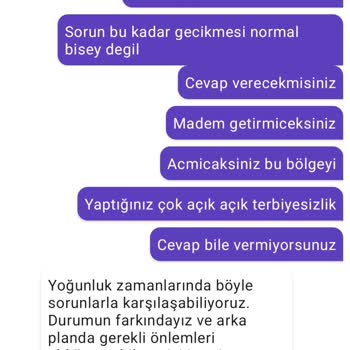 Getire Verilen Siparişin 1,30 Saatte Teslim Edilmemesi