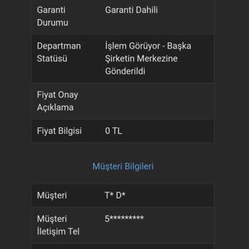 İPhone 11 Garanti KVK Teknik Hizmeti