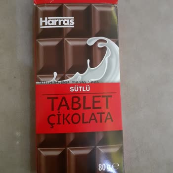 Harras Marka Çikolatanın İçinden Çıkan Değişik Plastik Parça