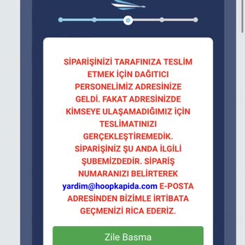 Hoopkapıda Kargo Şirketi Kurye