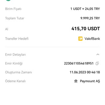 Okx USDT Para Yatırma