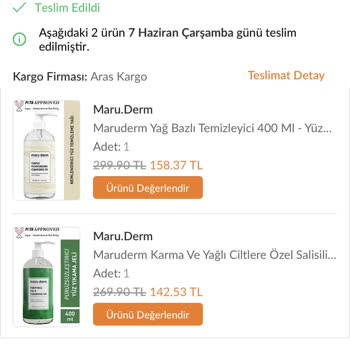 Maruderm Maruz-derm Markası Alerji Yaptı