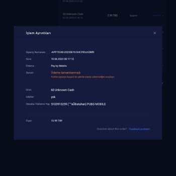 Midasbuy Uc Parasını Ödedim Hesabıma Yüklenmedi