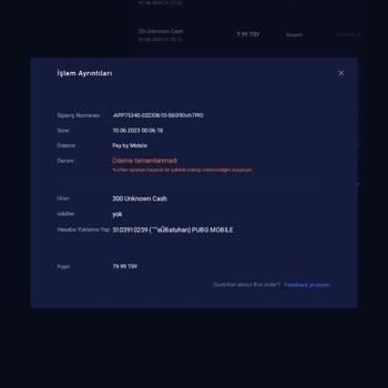 Midasbuy Uc Parasını Ödedim Hesabıma Yüklenmedi