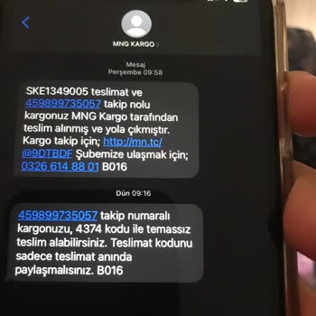 MNG Kargo Kargo Teslim Edilmemesi