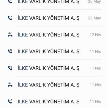 İlke Varlık Yönetimi İlke Varlık Yönetim Aş Paramı Dosyama Yansıtmıyor Ve İletişim Kurmuyor