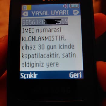 ÇiçekSepeti Samsung B310 Telefonun IMEI Numarası Klonlandı
