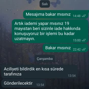 Banabisneaker İade Sorunu