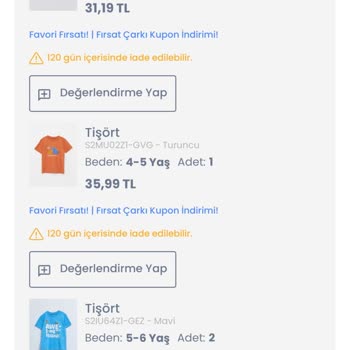 LCW Yanlış Ürün Gönderimi