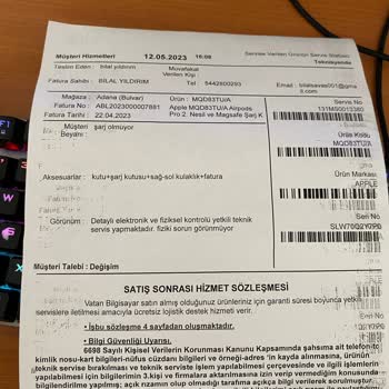 Vatan Bilgisayar Satış Sonrası Hizmet