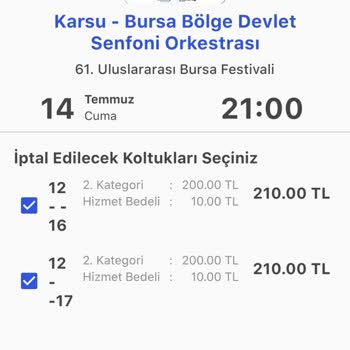 Biletinial İade Yapmıyor