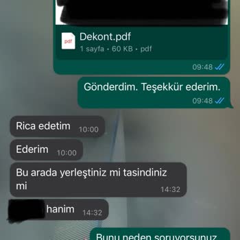 Yurtiçi Kargo Kuryenin WhatsApp Üzerinden İletişime Geçmek İstemesi