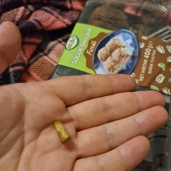 Akdo Fıstıklı Soğuk Baklavadan Çıkan Tahta Parçası!