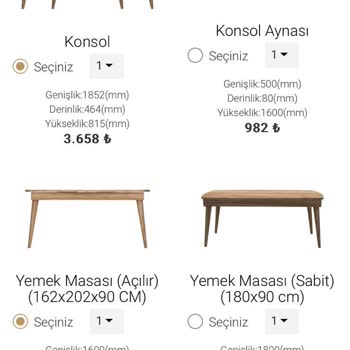 Konfor Mobilya Yanlış Ürün Gönderilmesi