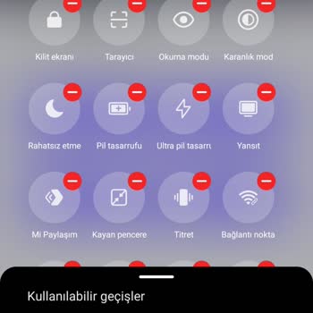 Xiaomi Mi 11 Pro Ekran Kaydedici Özelliği Yok