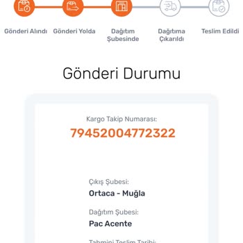 Sürat Kargo Paç Şubesi Teslimat Yapmıyor