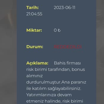 Betwoon Bonus Alimi Kısıtlaması