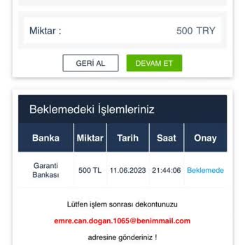 Betpas 500 TL Yatırdım, Yanıltıldım