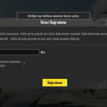 PUBG (Pubgmobile.com) Hesabıma Giriş Yapamıyorum