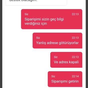 Yemek Sepeti Pizza Bulls Kapalı Bir İş Yerine Siparişimi Götürüp