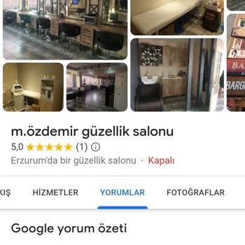 M.Özdemir Güzellik Salonu Gelinimizi Mahvetti