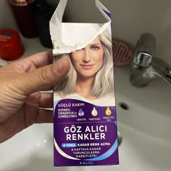 Palette  Silver Blonde Dye I Bought for My Blonde Hair Made My Hair Pink