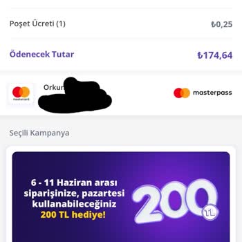 Sözde Getir Ama Getirmiyor