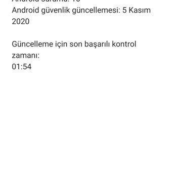 Tecno Camon 16 Premium Android 10 Sistemi Üzerine Çıkmıyor.