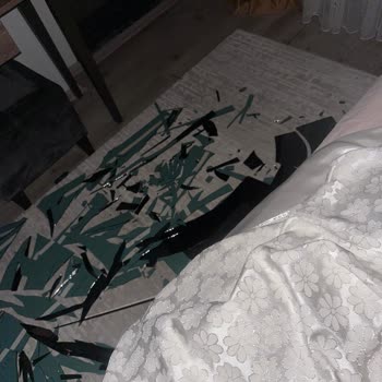 Enza Home Dolap Camı Patlaması!