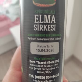 Beralife Elma Sirkesi Bozuktu