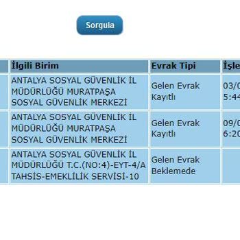 E-Devlet (Turkiye.gov.tr) Emeklilik Başvurusu Hala Beklemekte!