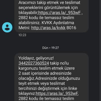 Aras Kargo Dağıtım Süresi Sorunları