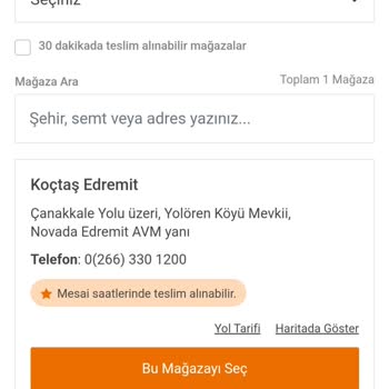 Koçtaş Online Ve Mağaza Arası ANLAŞMAZLIK-MAĞDURİYET