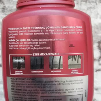 Bioxcin Forte Şampuan Etkili Olmadı